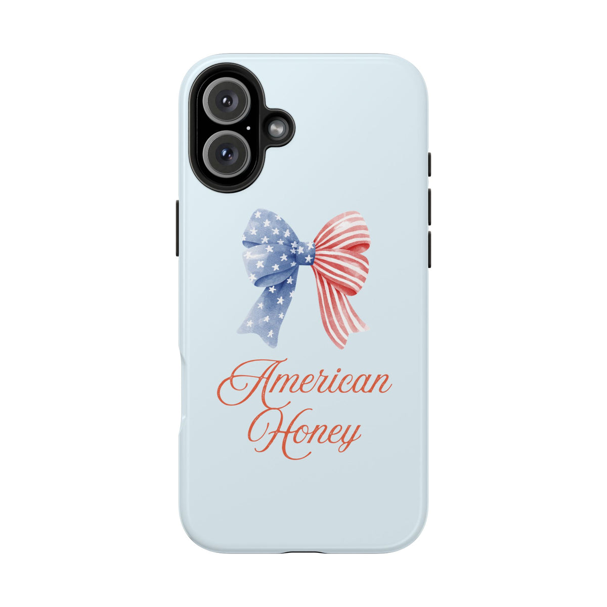 Phone Case — "American Honey" Patriotic Bow Tough Protective Case