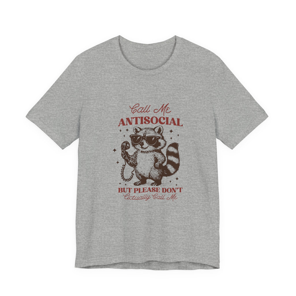Antisocial Raccoon Graphic Tee
