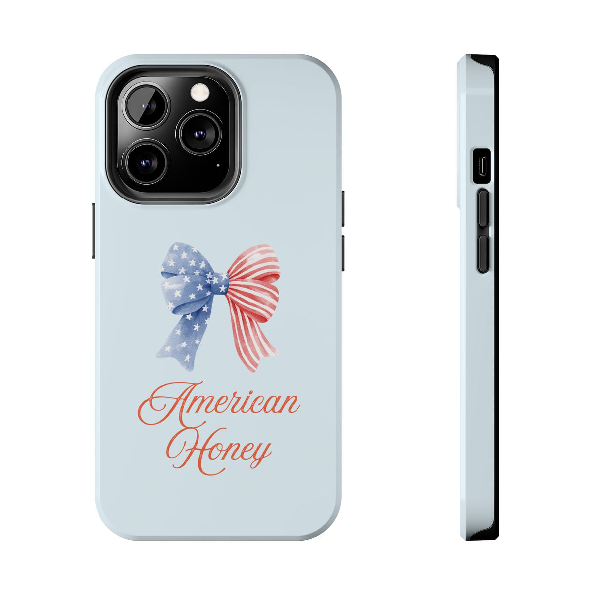 Phone Case — "American Honey" Patriotic Bow Tough Protective Case
