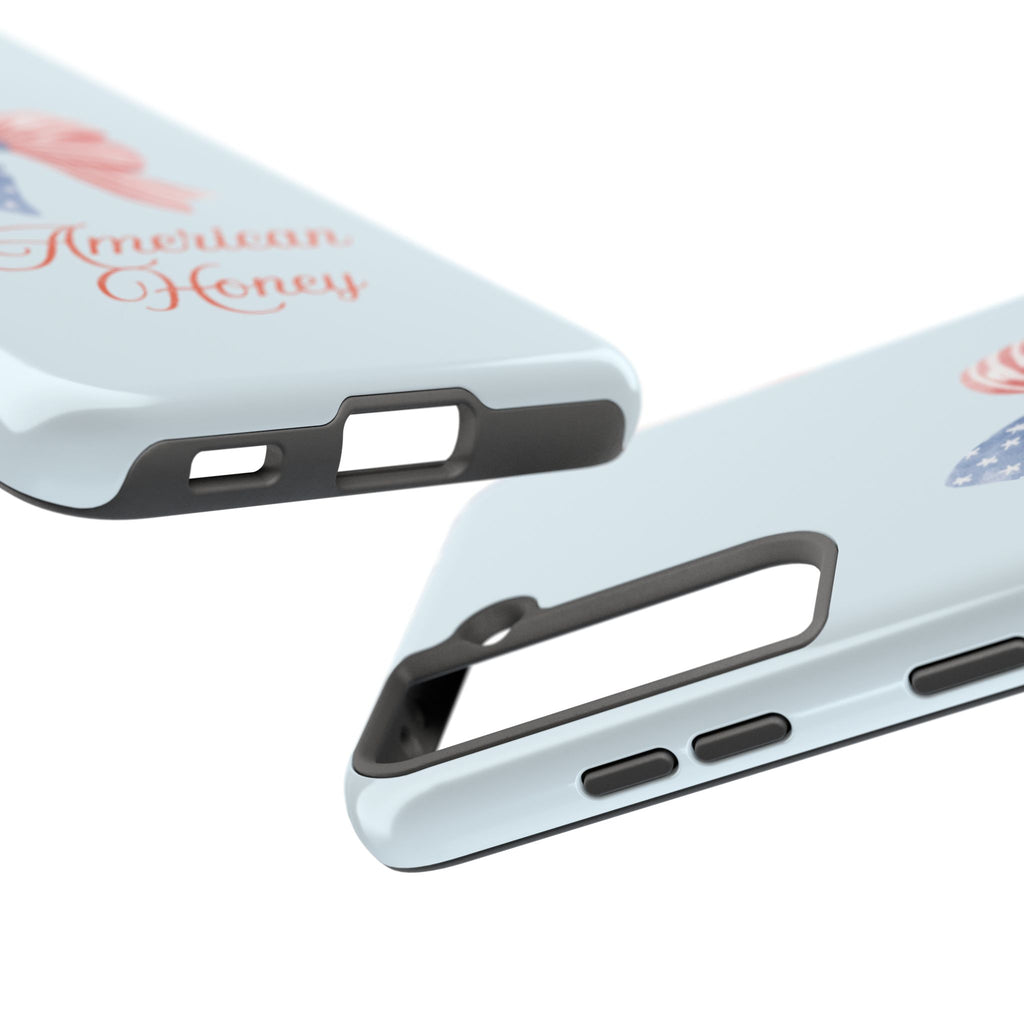 Phone Case — "American Honey" Patriotic Bow Tough Protective Case