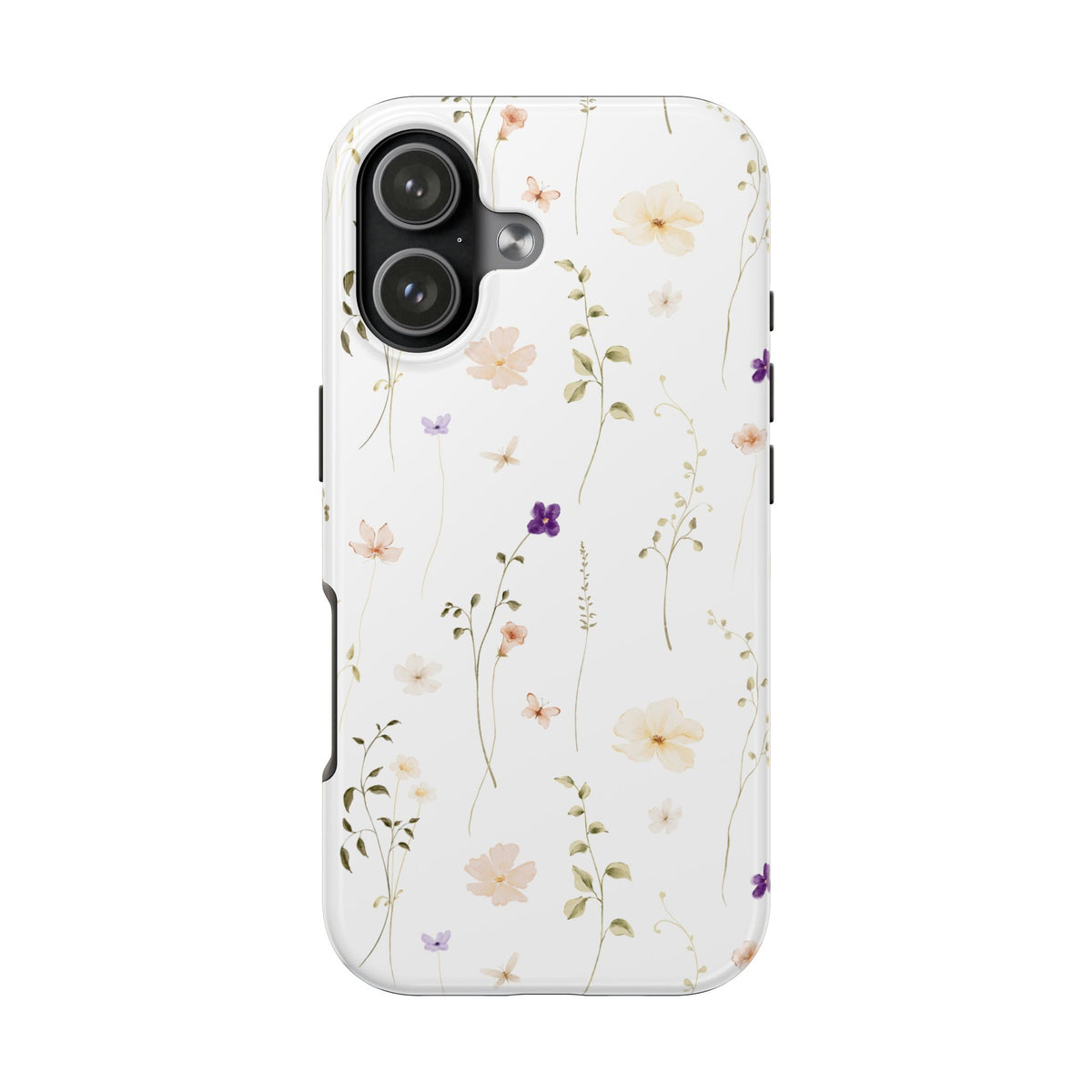 Floral Wildflower Tough Phone Case — Slim Protective iPhone Cover