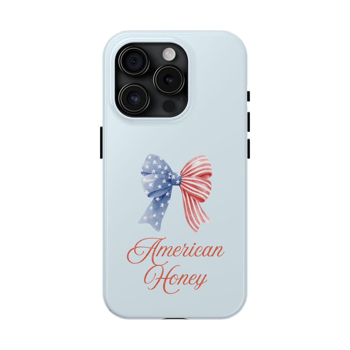 Phone Case — "American Honey" Patriotic Bow Tough Protective Case