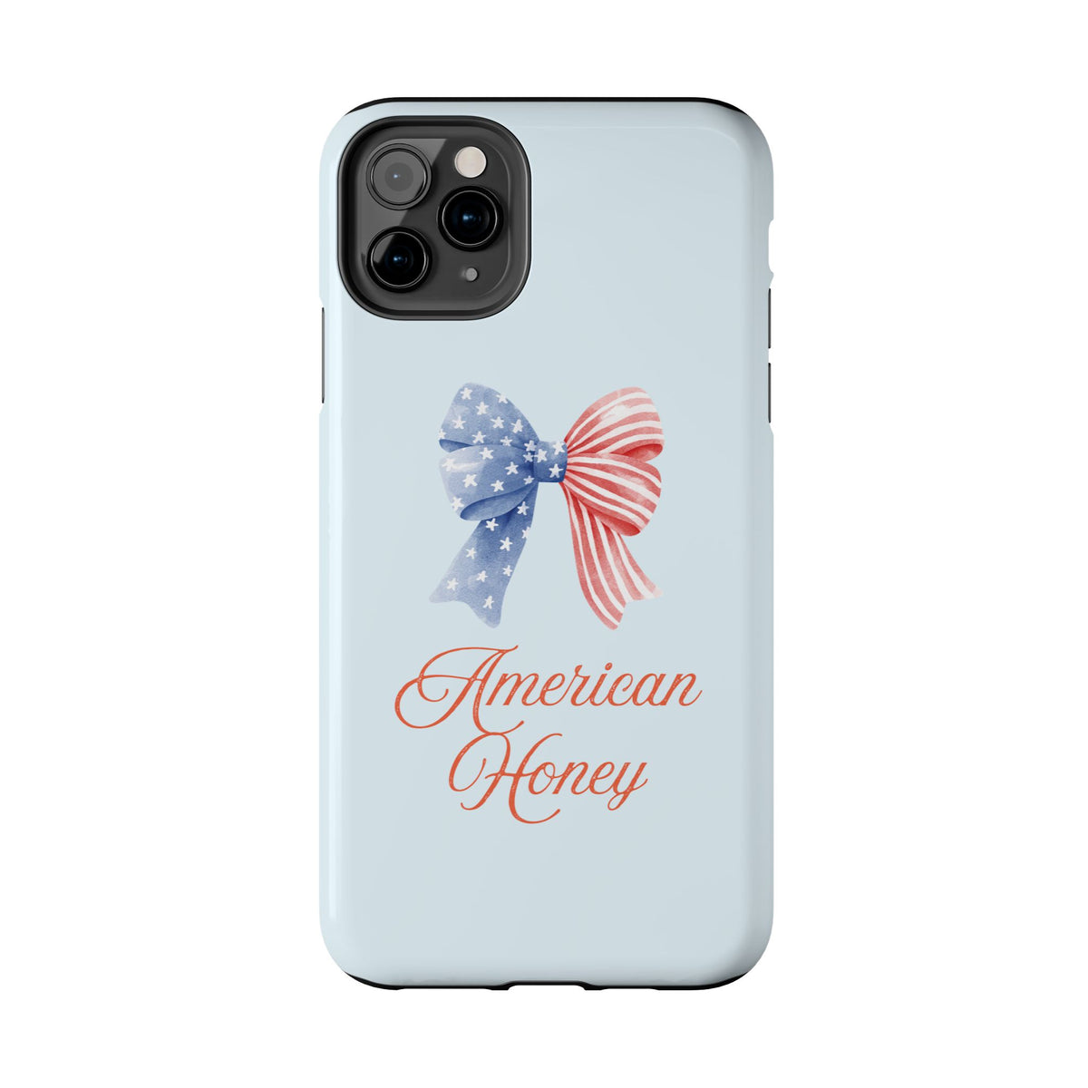 Phone Case — "American Honey" Patriotic Bow Tough Protective Case