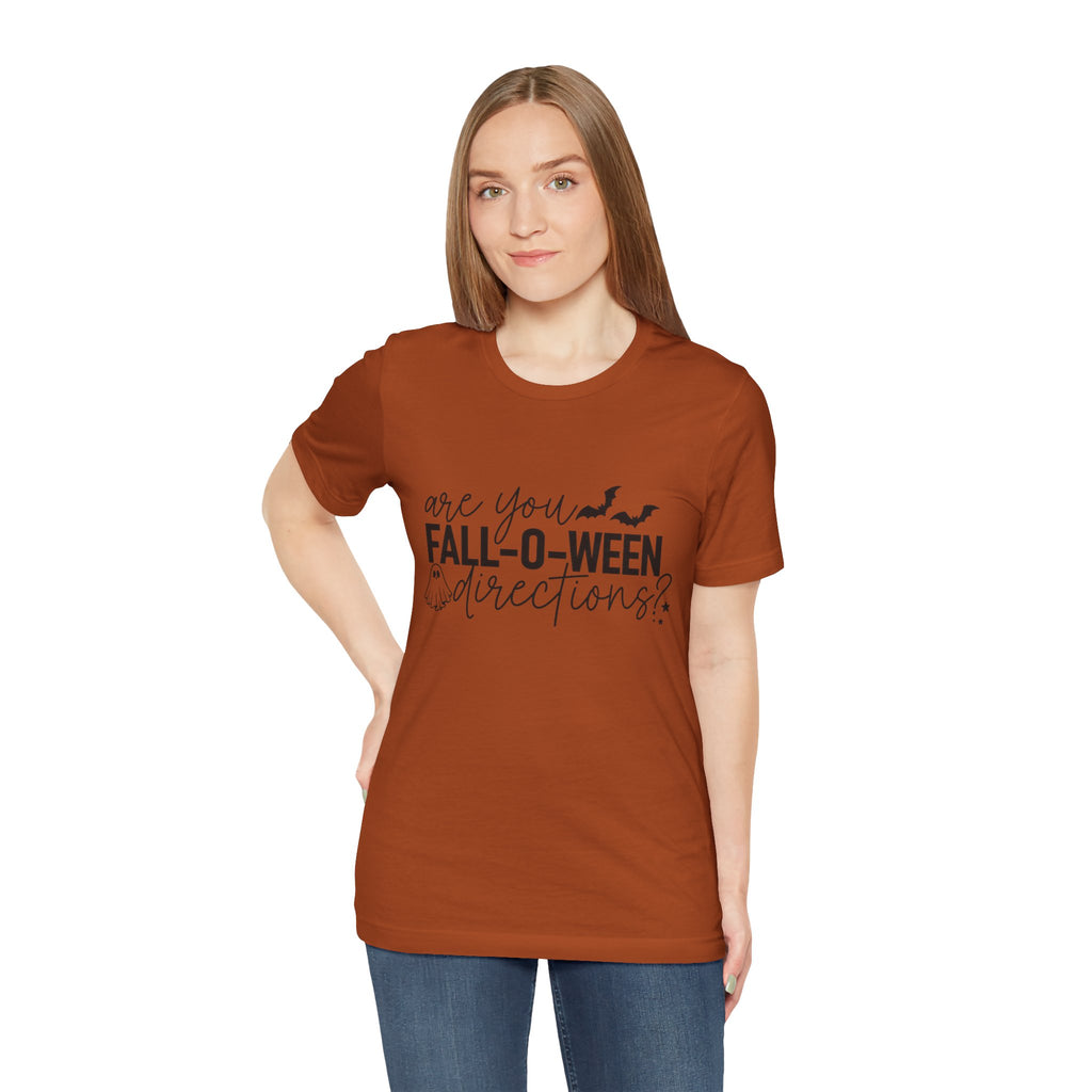 Fall-O-Ween Directions Tee