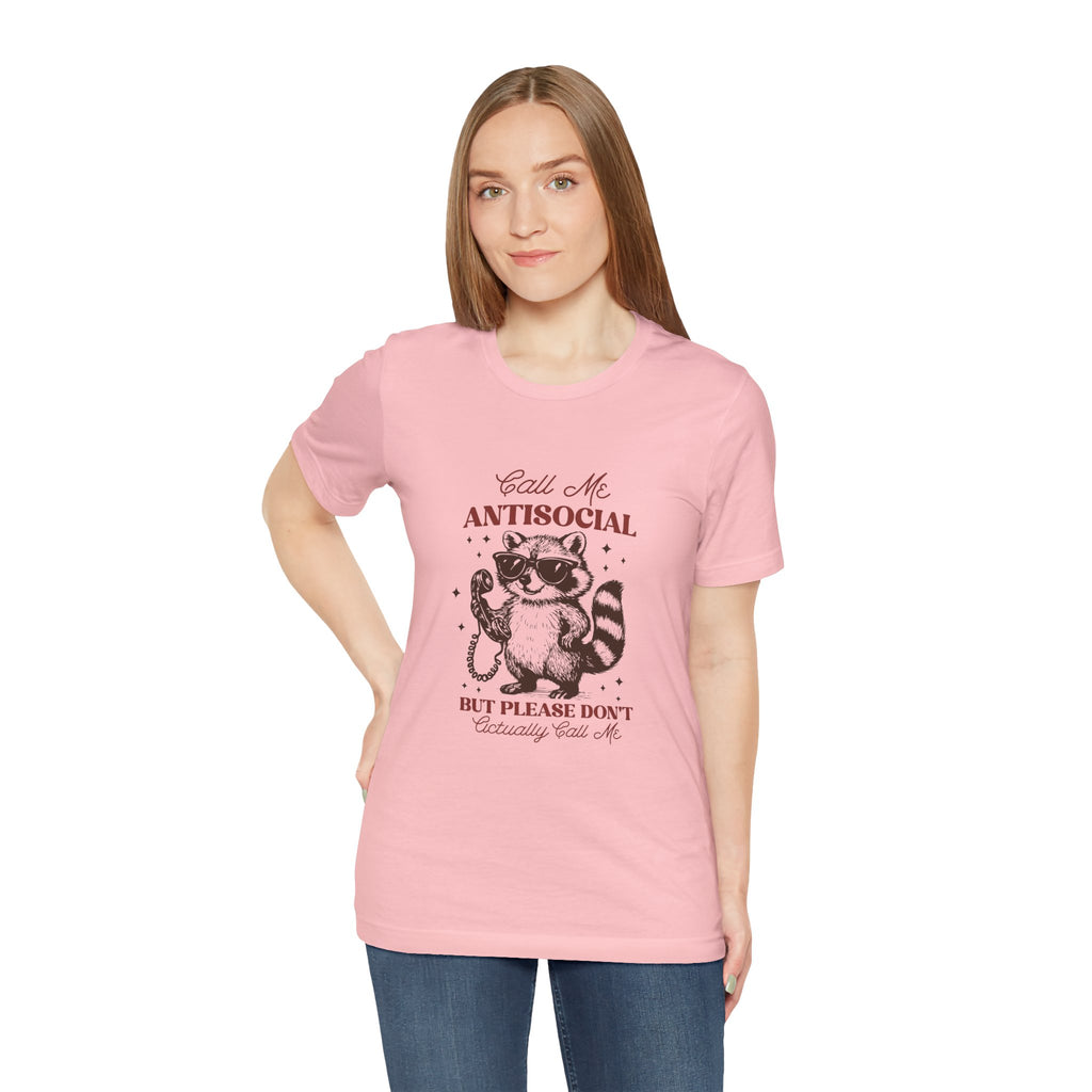 Antisocial Raccoon Graphic Tee