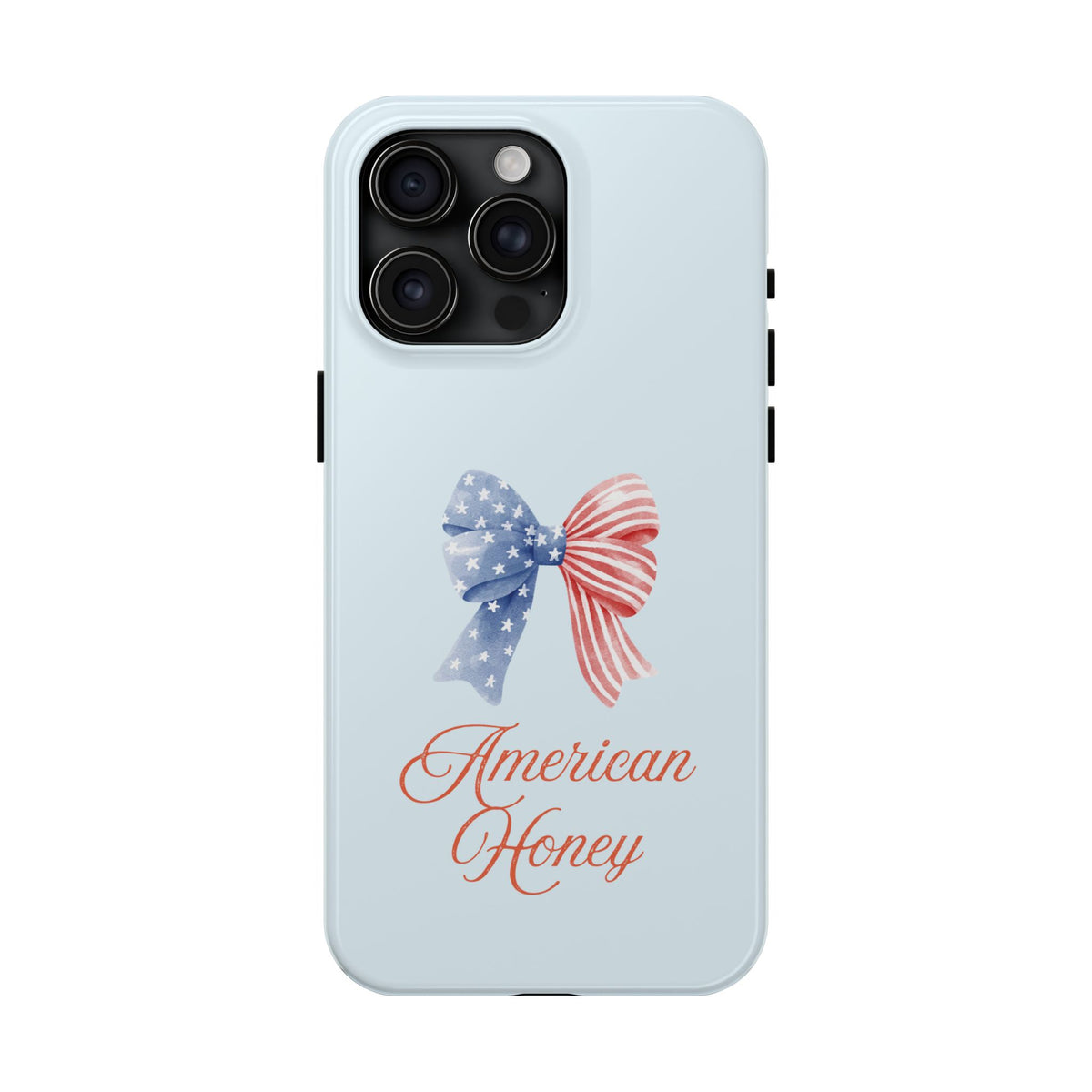 Phone Case — "American Honey" Patriotic Bow Tough Protective Case