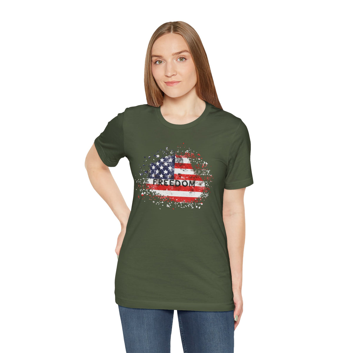 Freedom American Flag Tee