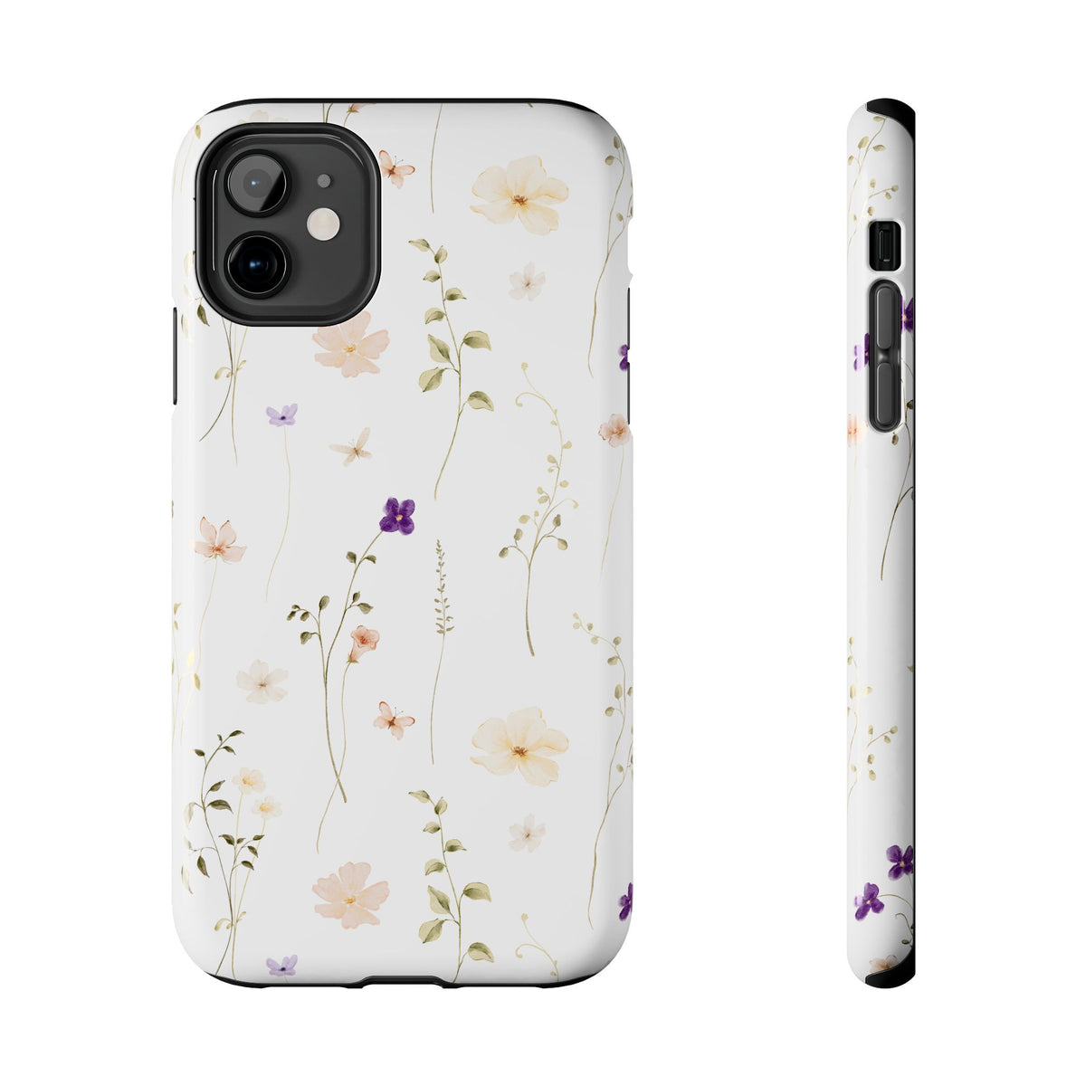 Floral Wildflower Tough Phone Case — Slim Protective iPhone Cover
