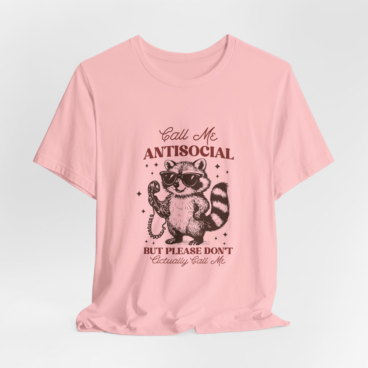 Antisocial Raccoon Graphic Tee