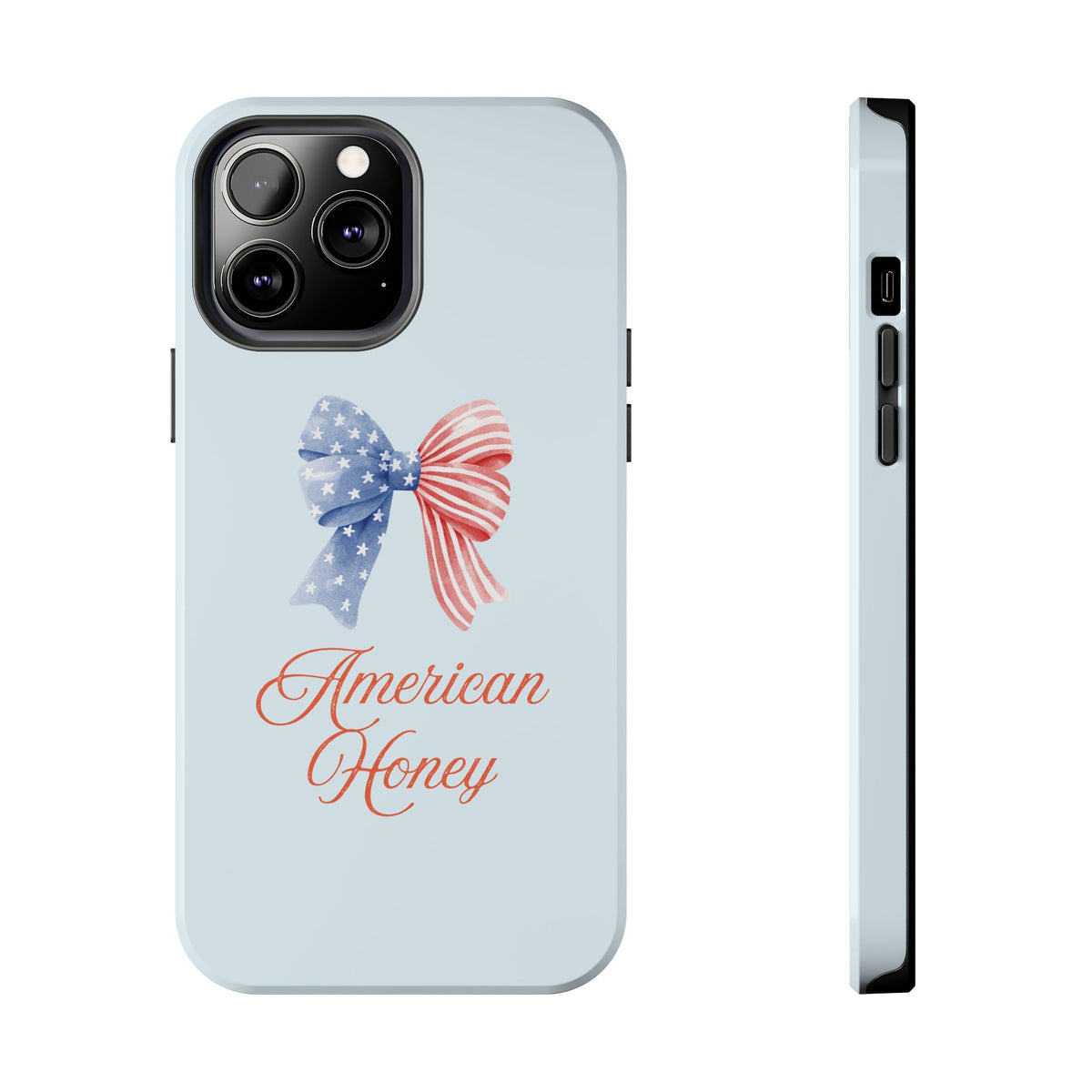 Phone Case — "American Honey" Patriotic Bow Tough Protective Case