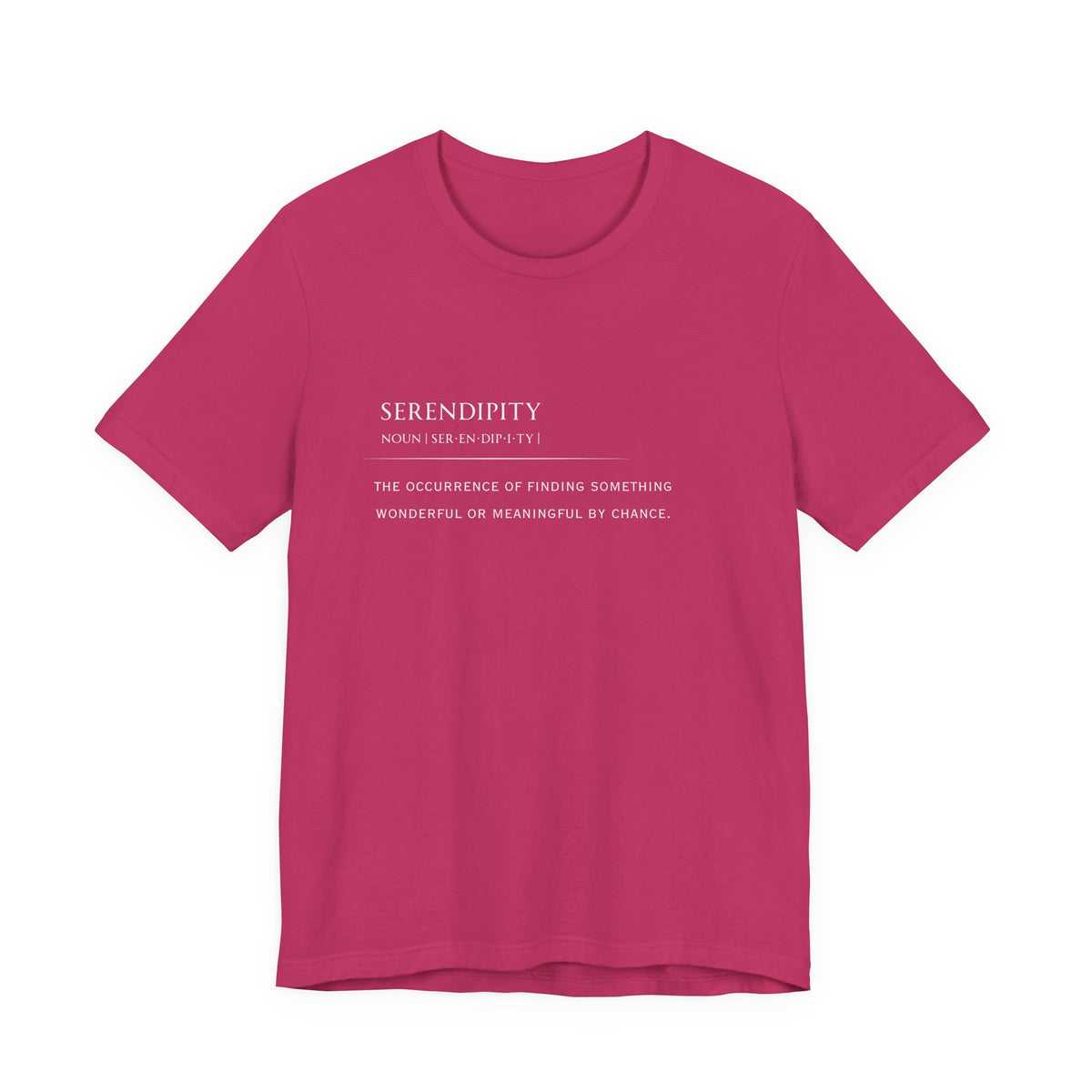 Serendipity Definition Tee