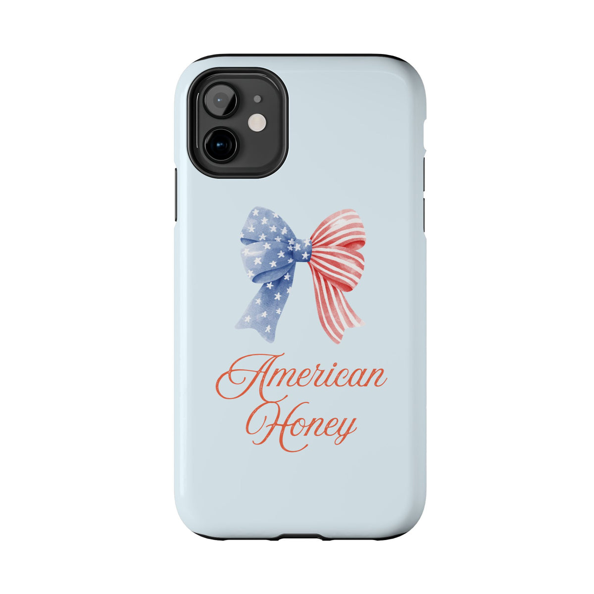 Phone Case — "American Honey" Patriotic Bow Tough Protective Case