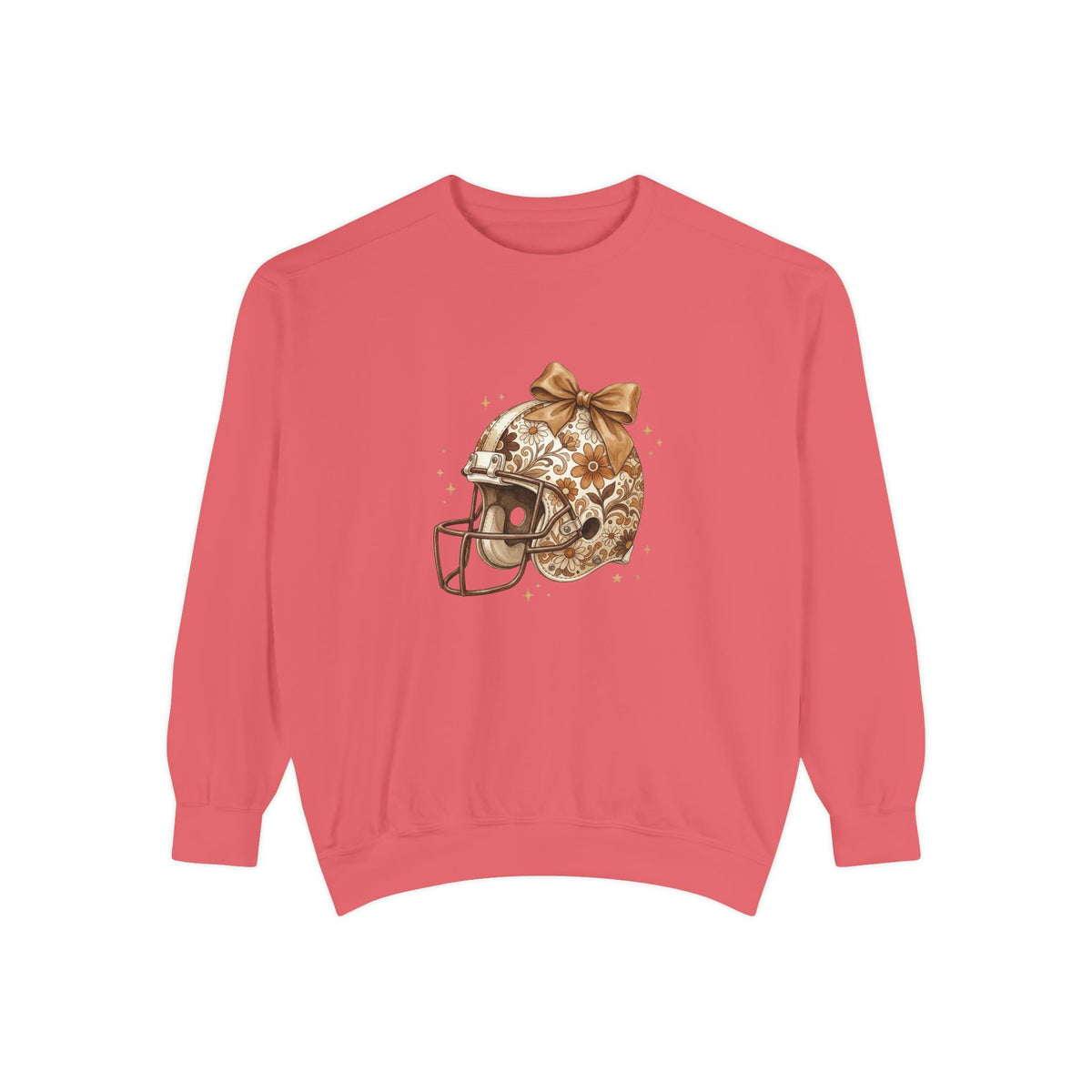 Vintage Floral Football Helmet Crewneck