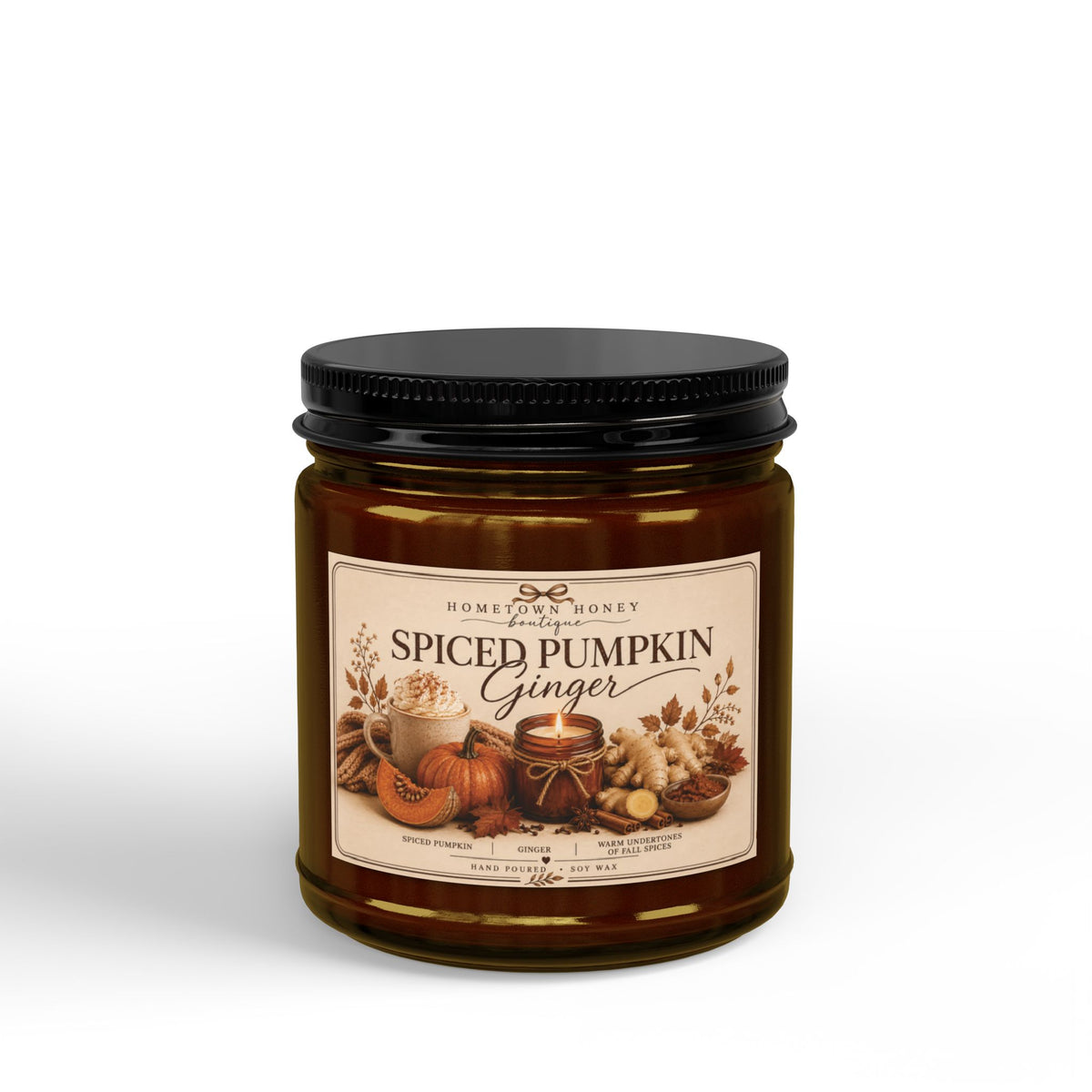 Spiced Pumpkin Ginger Soy Candle
