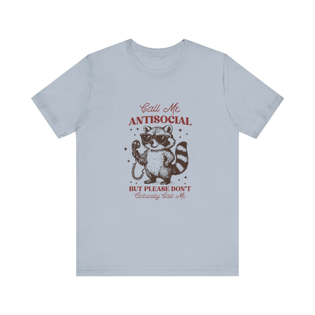 Antisocial Raccoon Graphic Tee