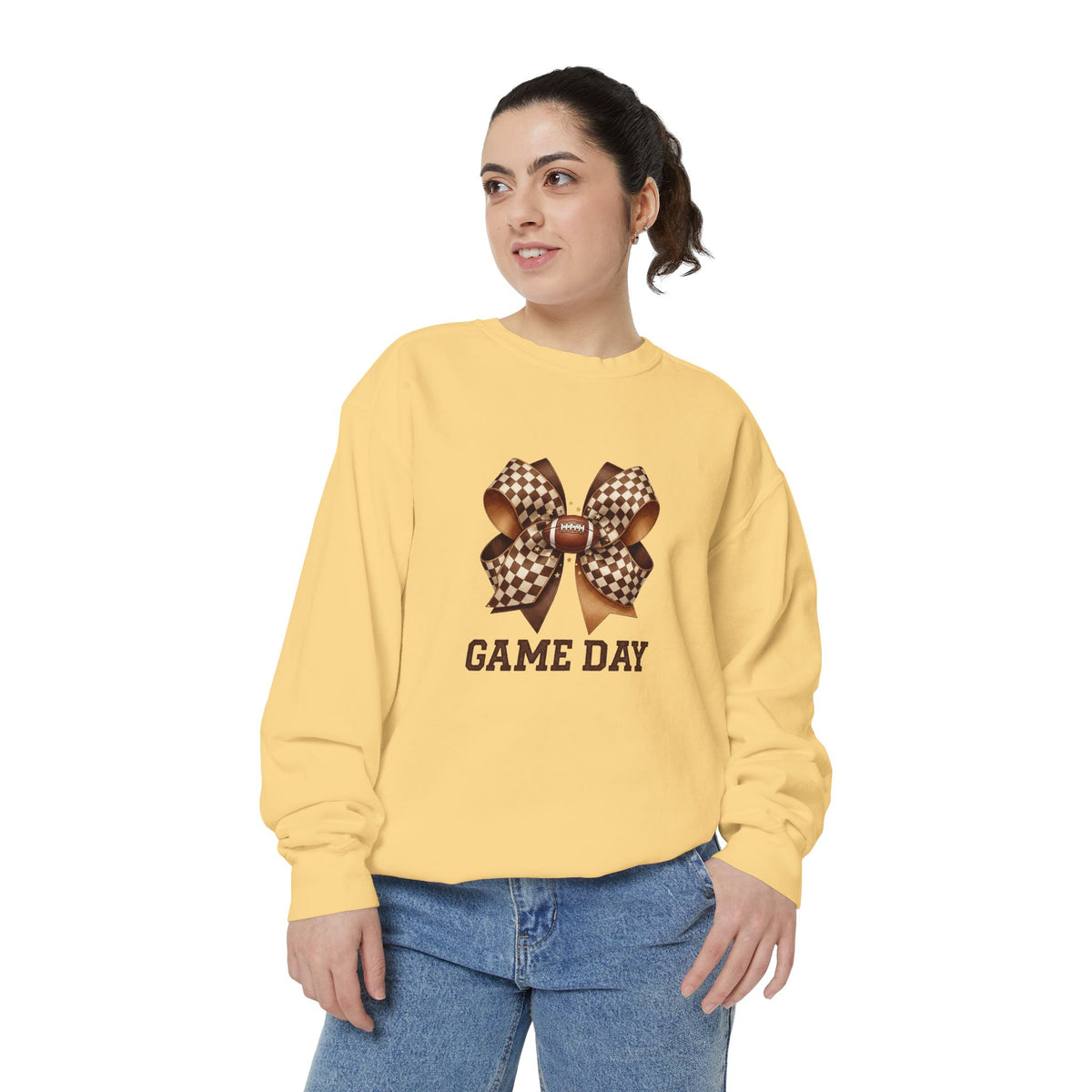 Game Day Bow Crewneck