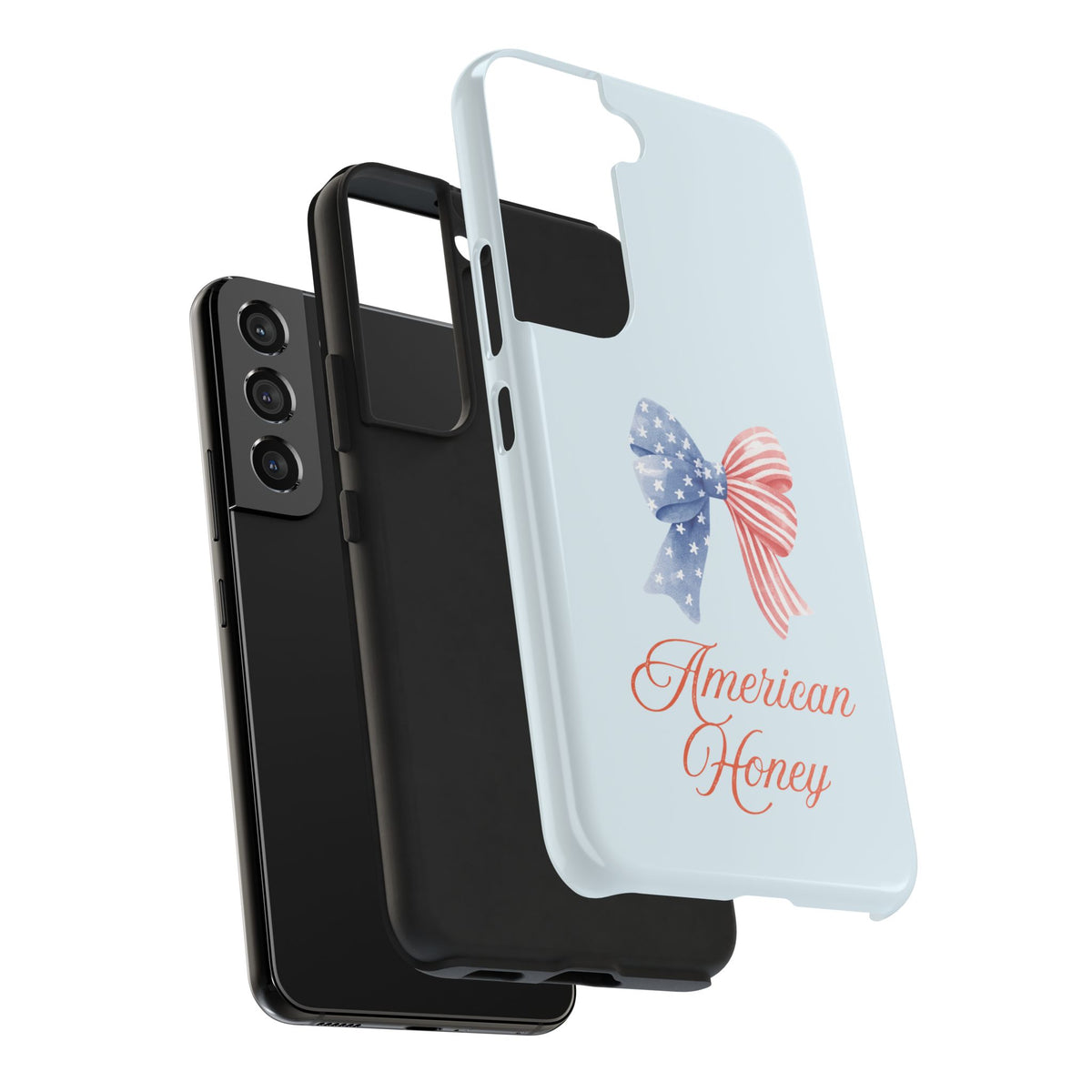 Phone Case — "American Honey" Patriotic Bow Tough Protective Case