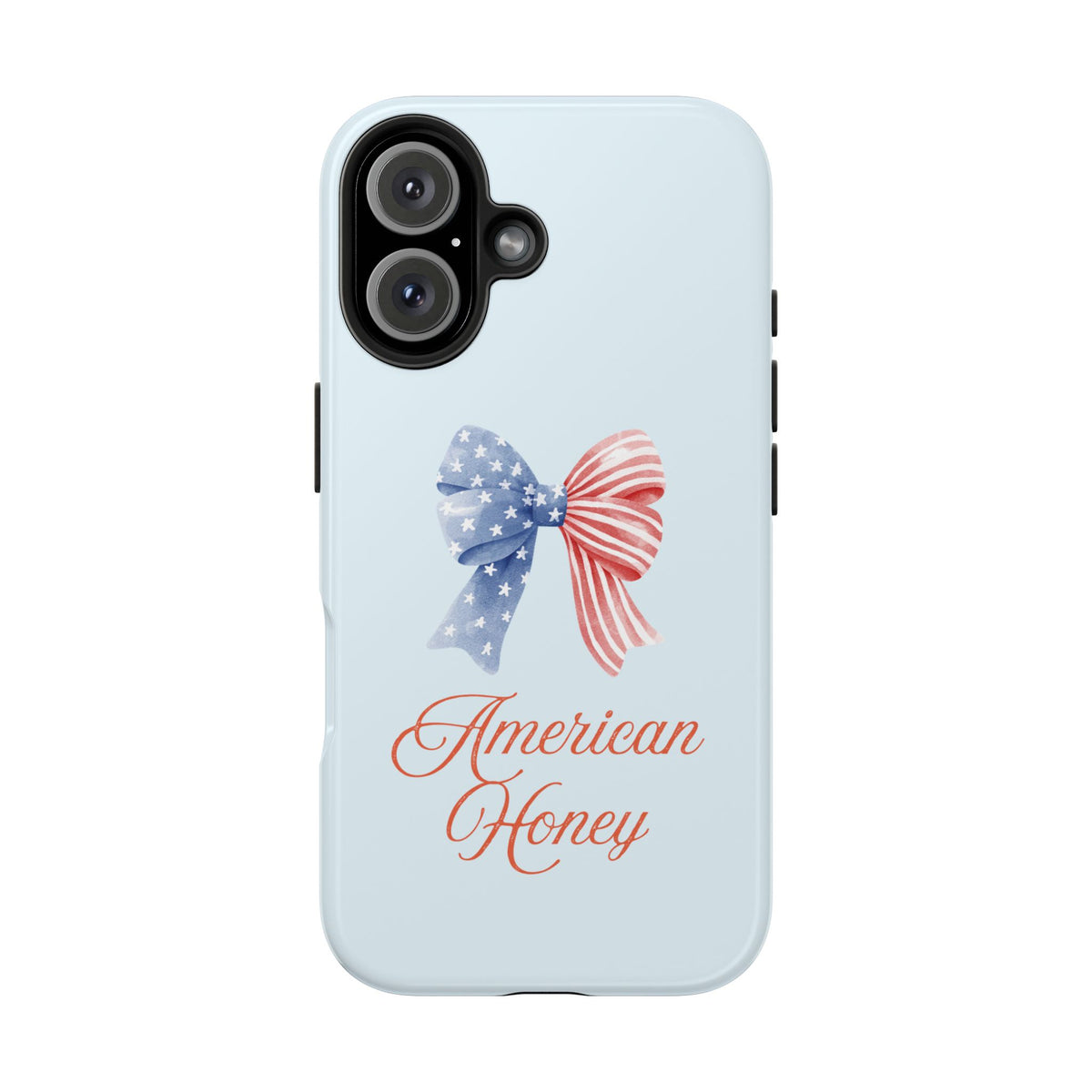 Phone Case — "American Honey" Patriotic Bow Tough Protective Case