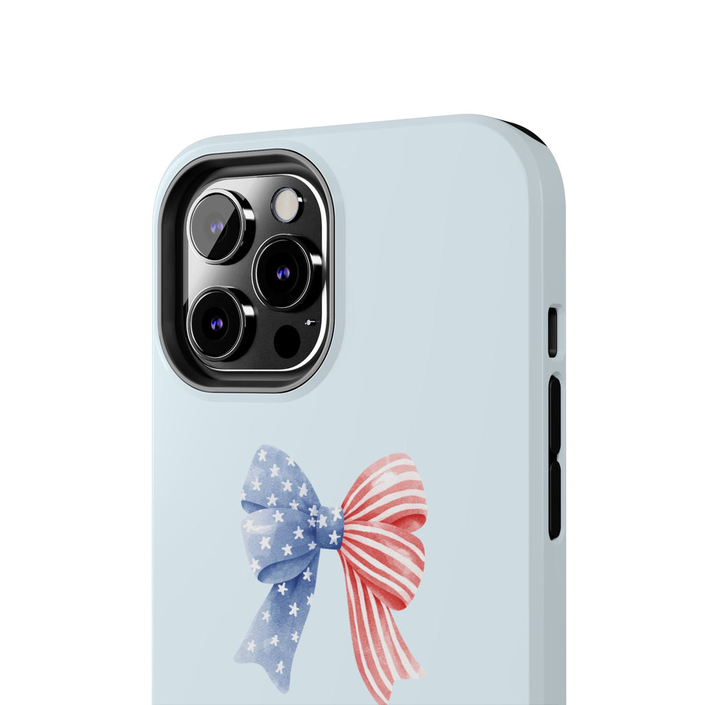 Phone Case — "American Honey" Patriotic Bow Tough Protective Case