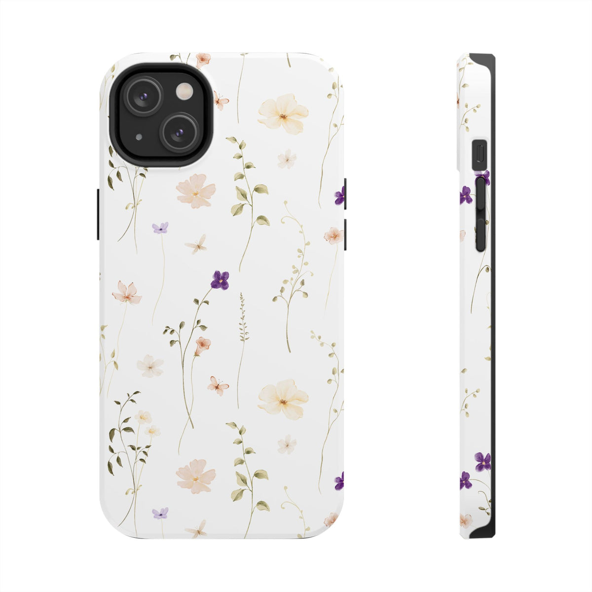 Floral Wildflower Tough Phone Case — Slim Protective iPhone Cover