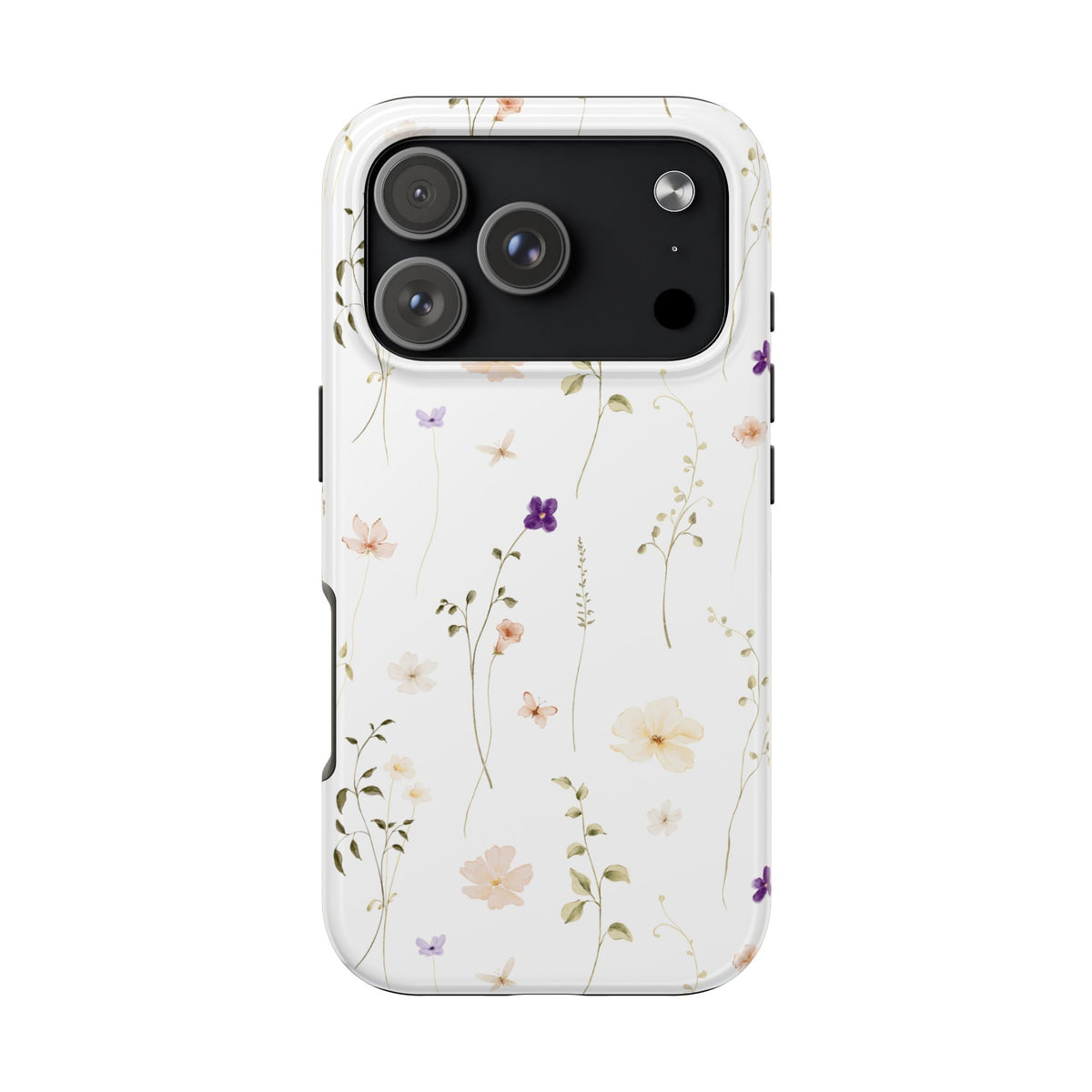 Floral Wildflower Tough Phone Case — Slim Protective iPhone Cover