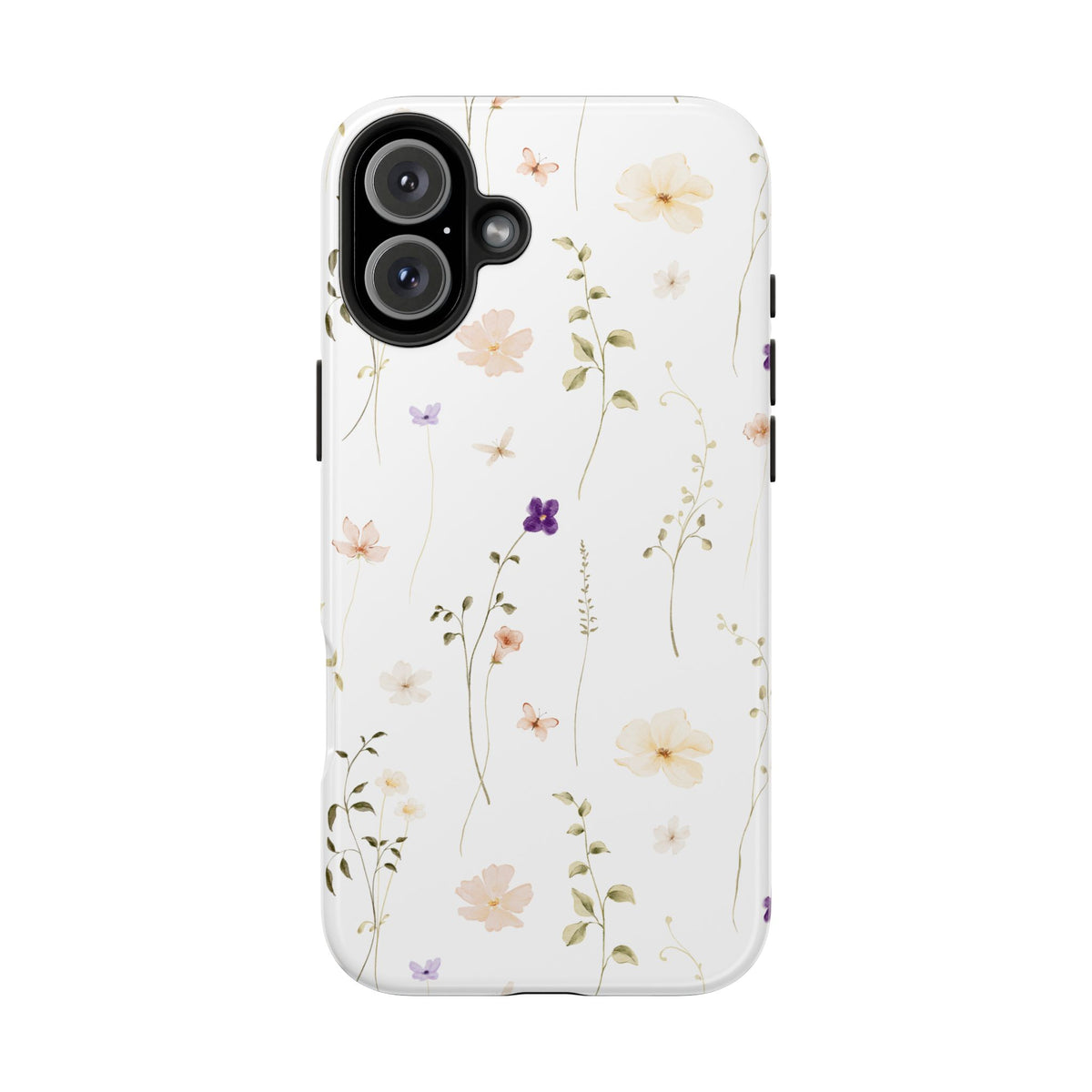Floral Wildflower Tough Phone Case — Slim Protective iPhone Cover