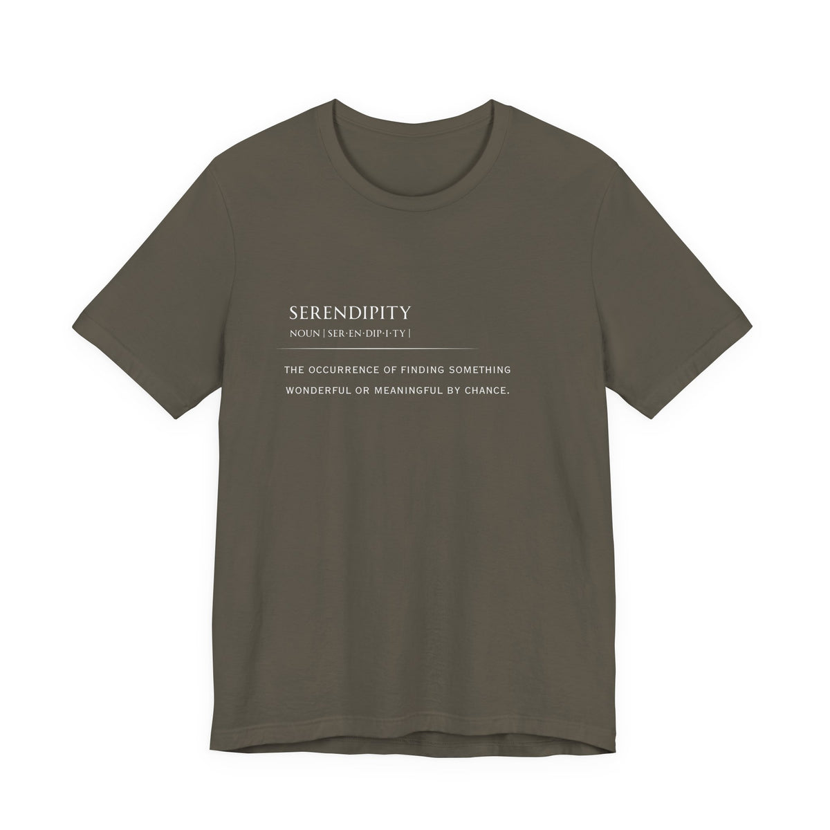 Serendipity Definition Tee