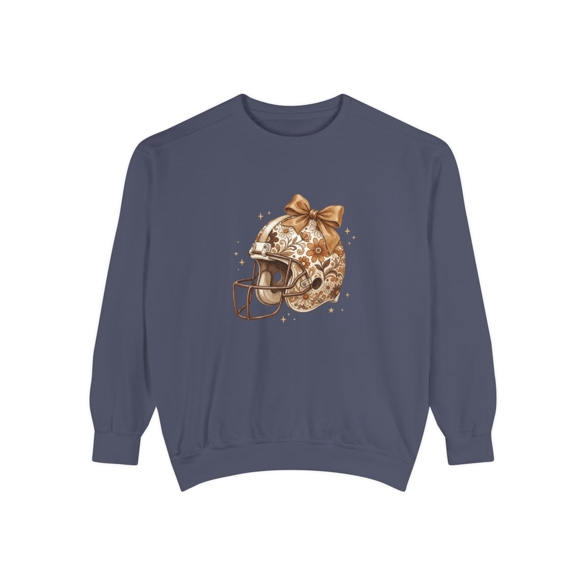 Vintage Floral Football Helmet Crewneck
