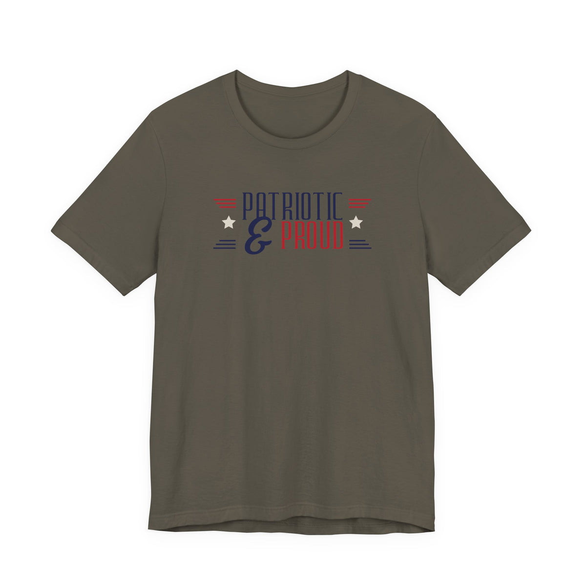 Patriotic and Proud Tee