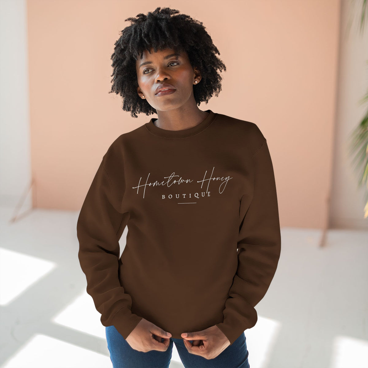 Hometown Honey Crewneck - Lane Seven brand