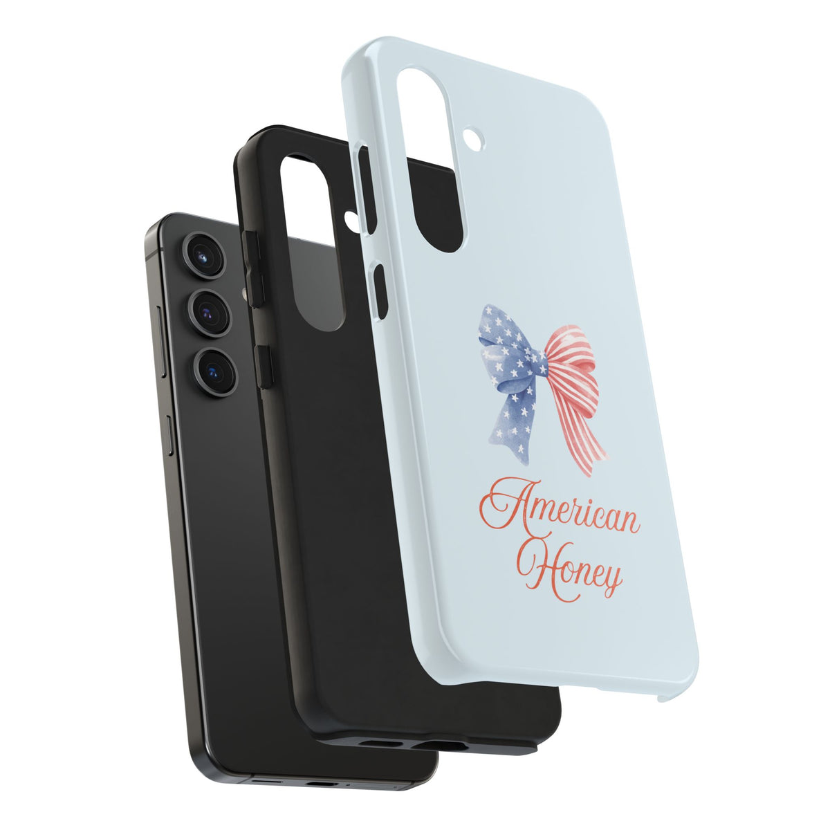 Phone Case — "American Honey" Patriotic Bow Tough Protective Case