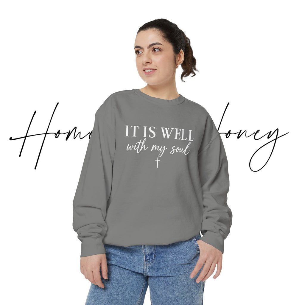 It Is Well With My Soul Crewneck