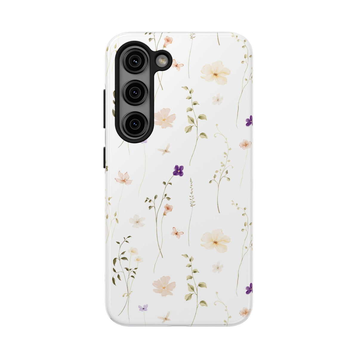 Floral Wildflower Tough Phone Case — Slim Protective iPhone Cover