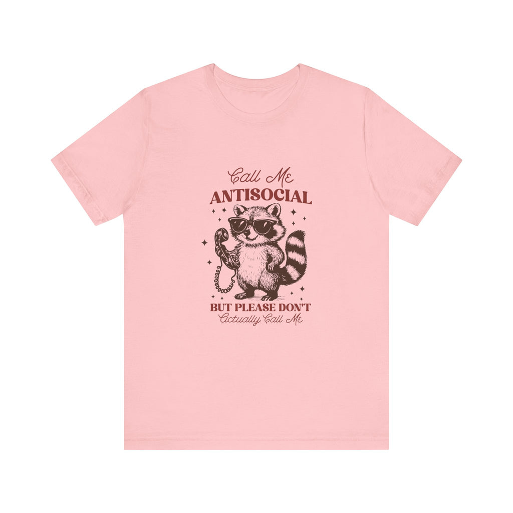 Antisocial Raccoon Graphic Tee