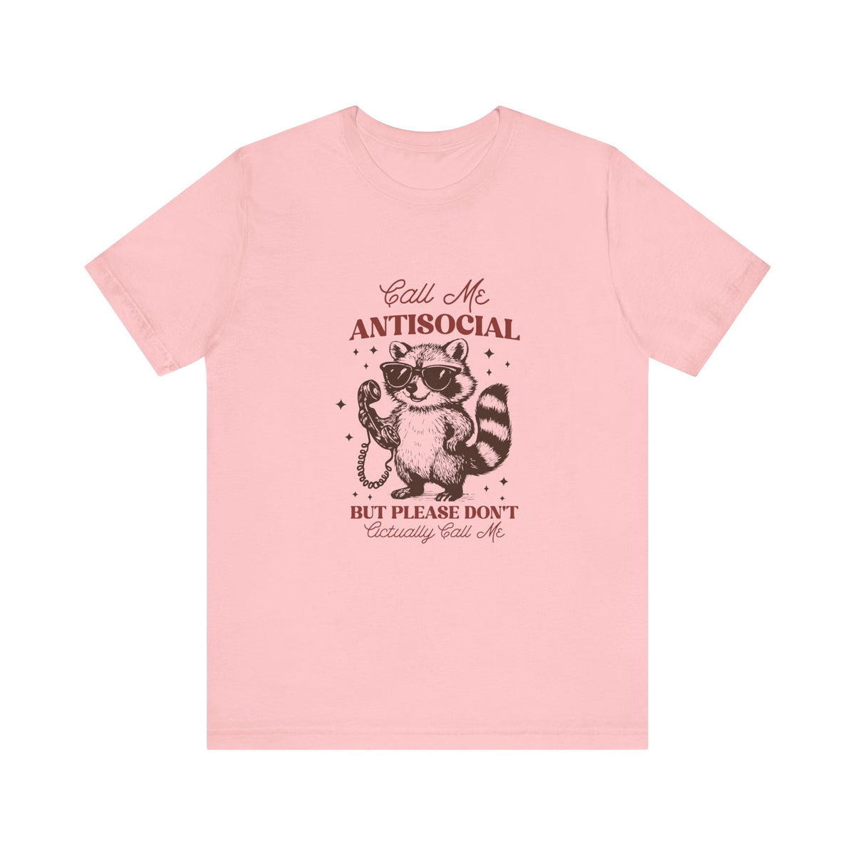 Antisocial Raccoon Graphic Tee