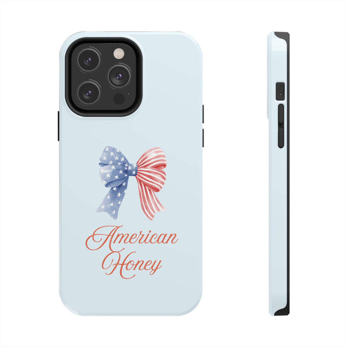 Phone Case — "American Honey" Patriotic Bow Tough Protective Case