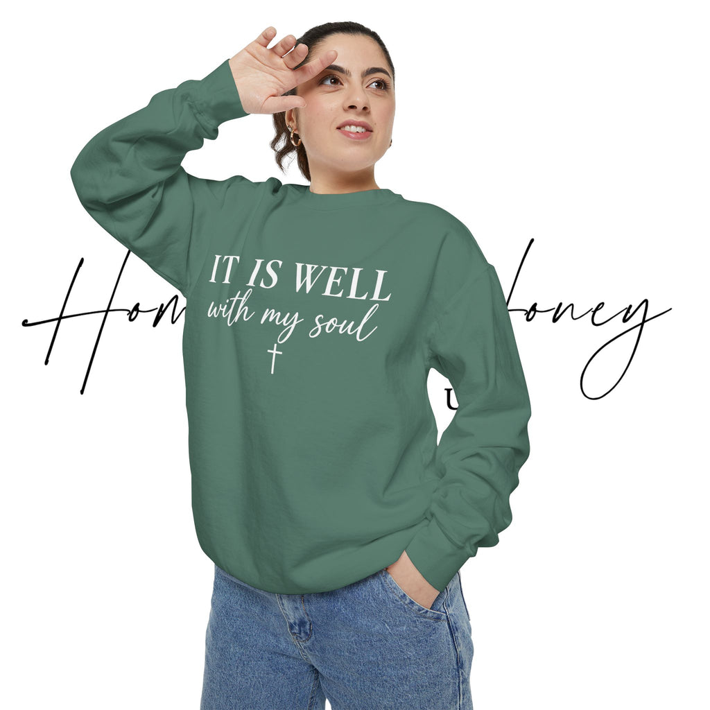 It Is Well With My Soul Crewneck