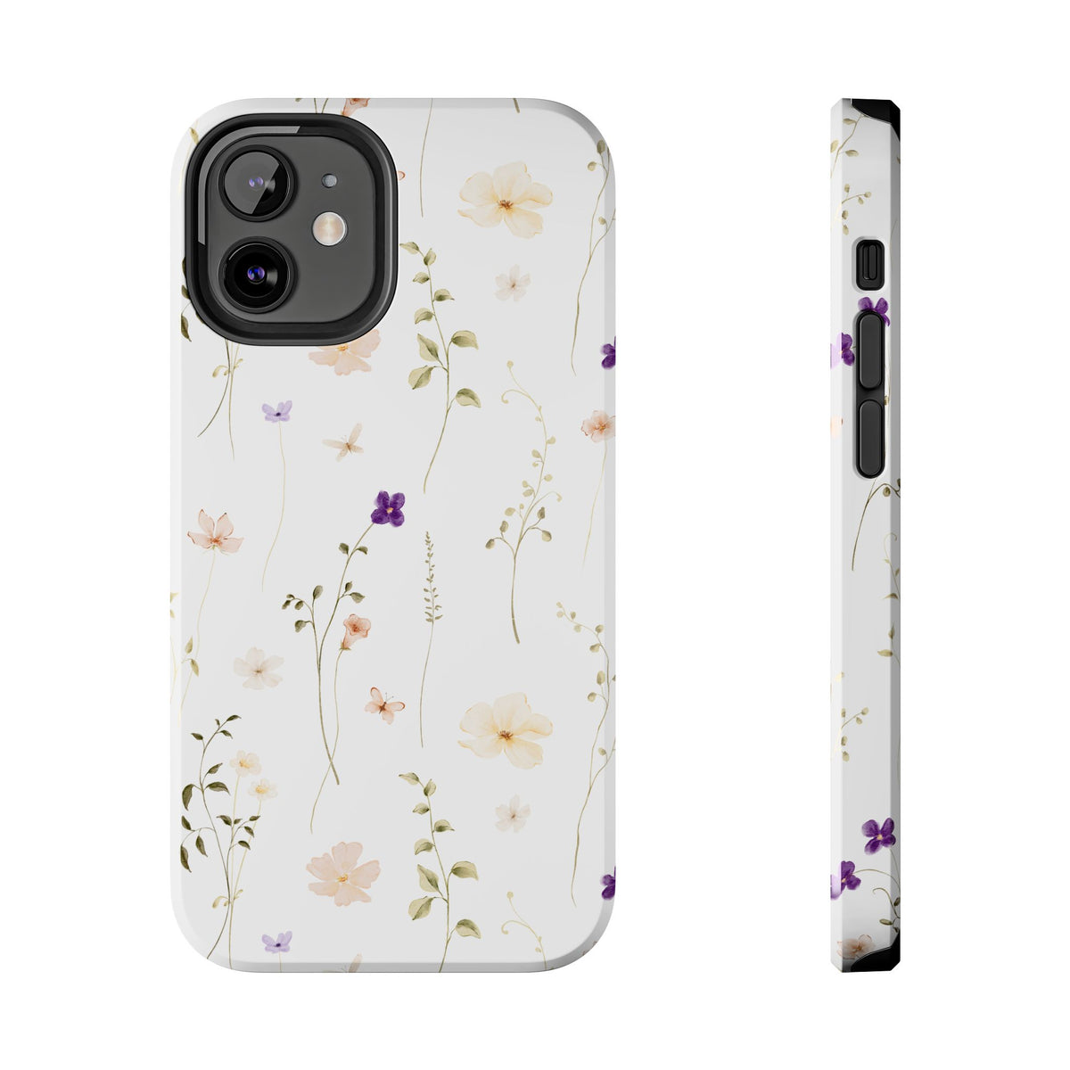 Floral Wildflower Tough Phone Case — Slim Protective iPhone Cover