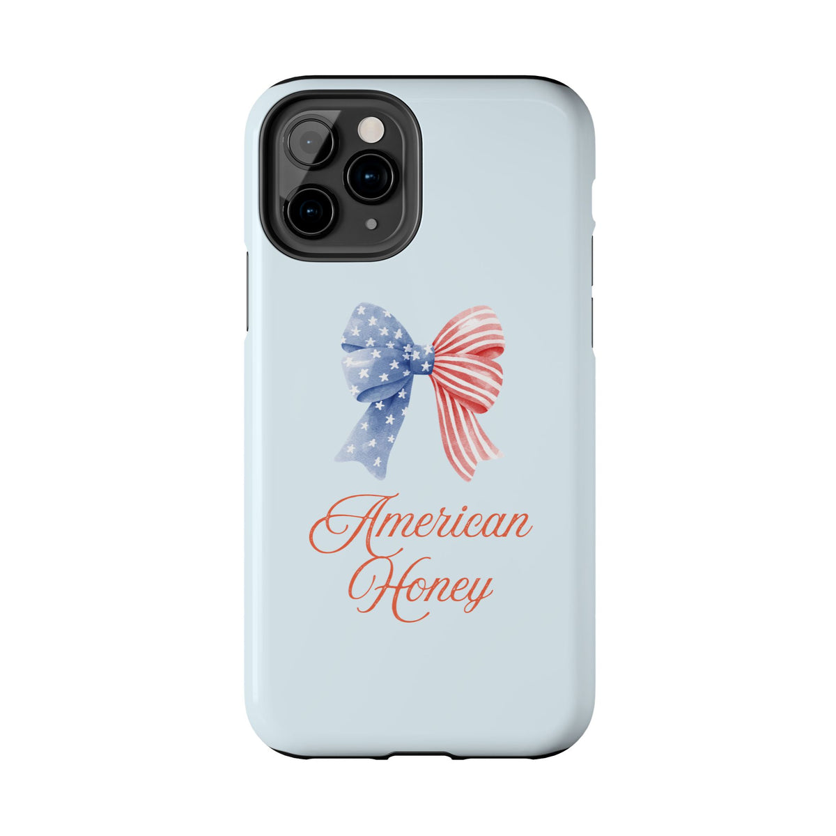 Phone Case — "American Honey" Patriotic Bow Tough Protective Case