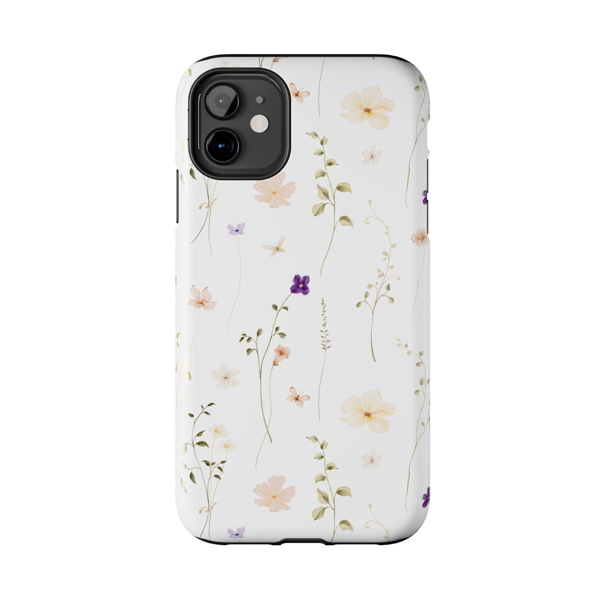 Floral Wildflower Tough Phone Case — Slim Protective iPhone Cover