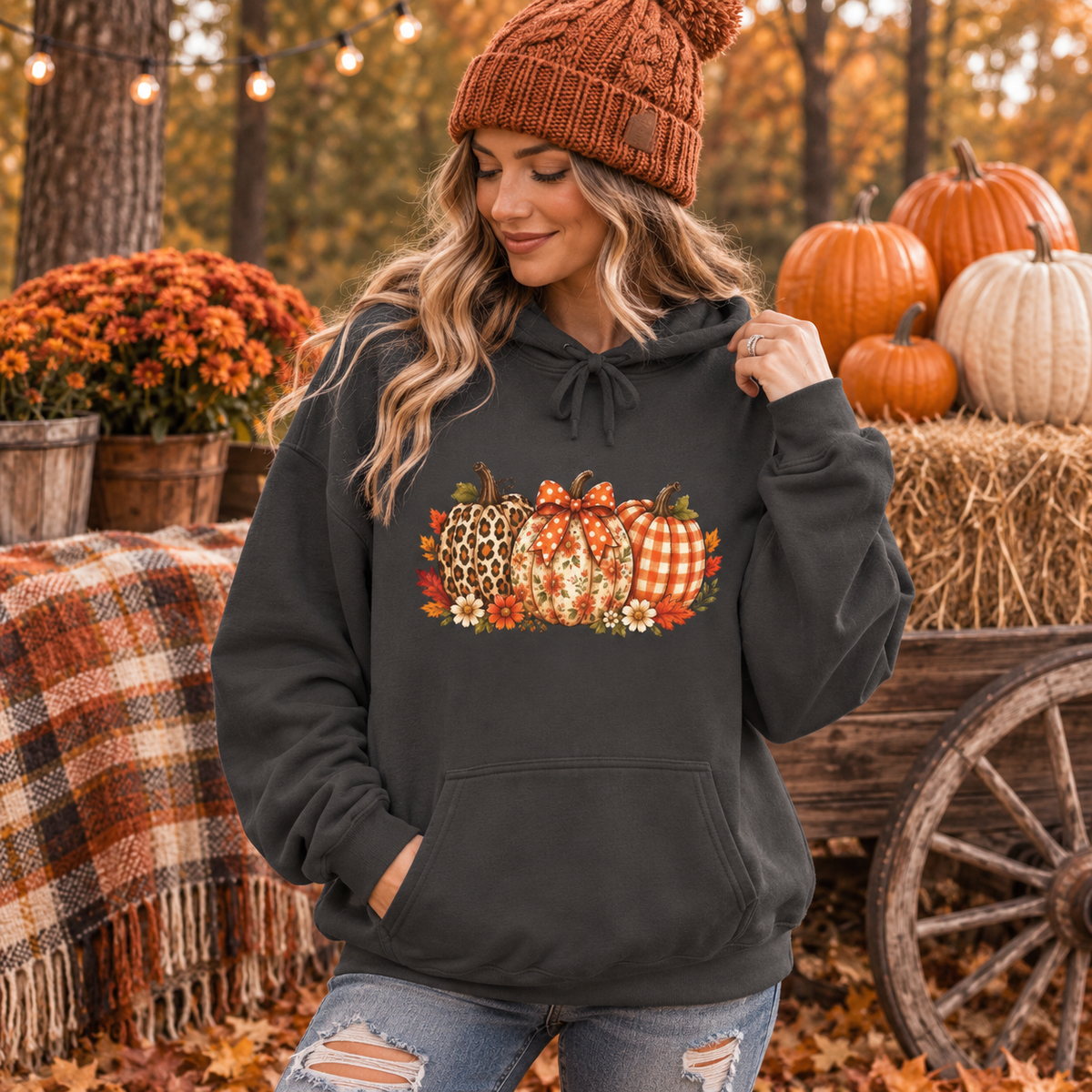 Fall Pumpkin Hoodie