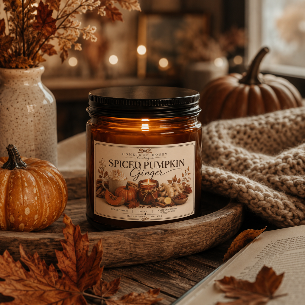 Spiced Pumpkin Ginger Soy Candle