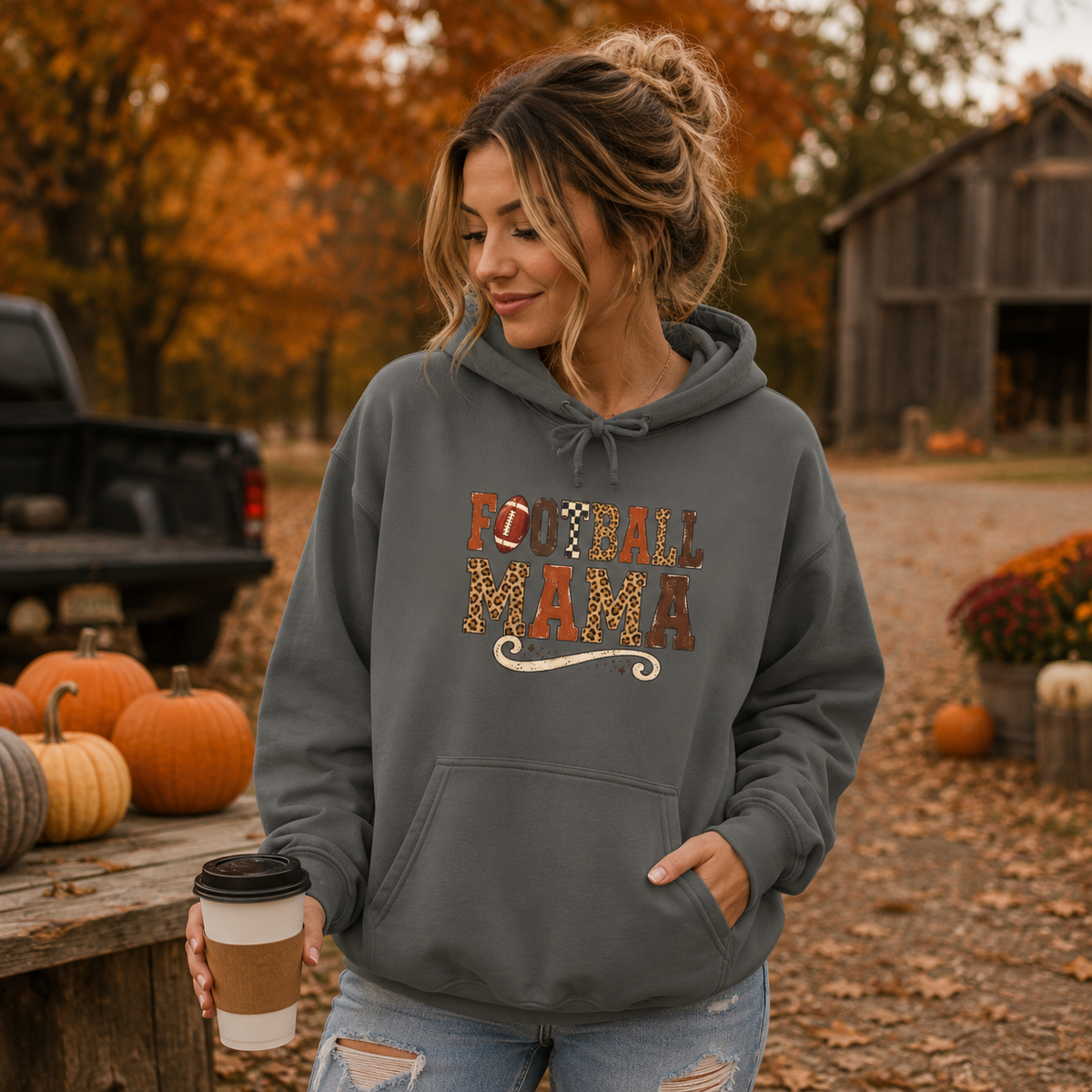 Football Mama Hoodie