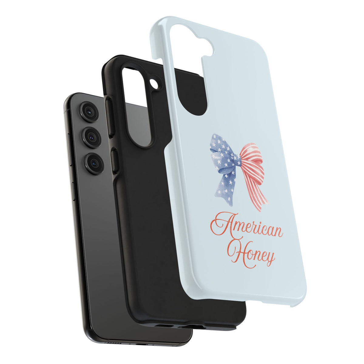 Phone Case — "American Honey" Patriotic Bow Tough Protective Case