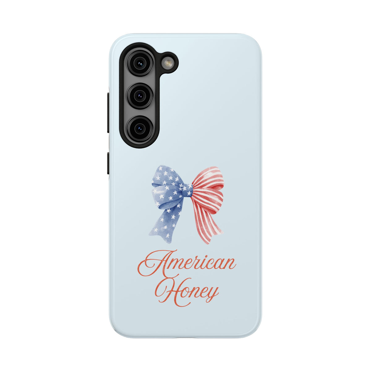 Phone Case — "American Honey" Patriotic Bow Tough Protective Case
