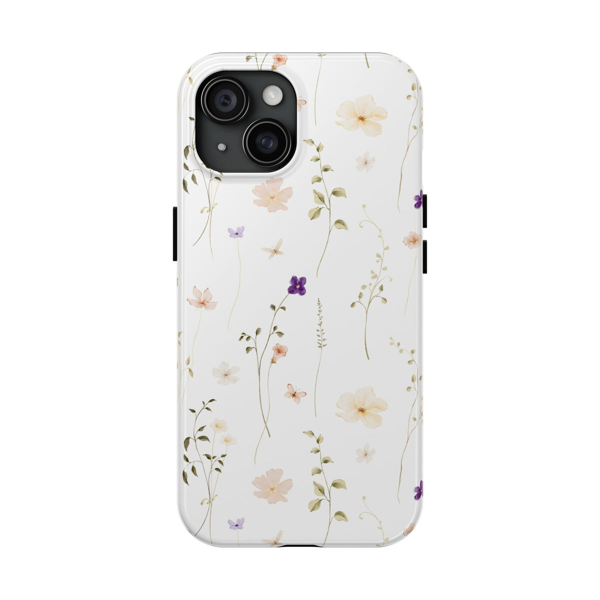 Floral Wildflower Tough Phone Case — Slim Protective iPhone Cover