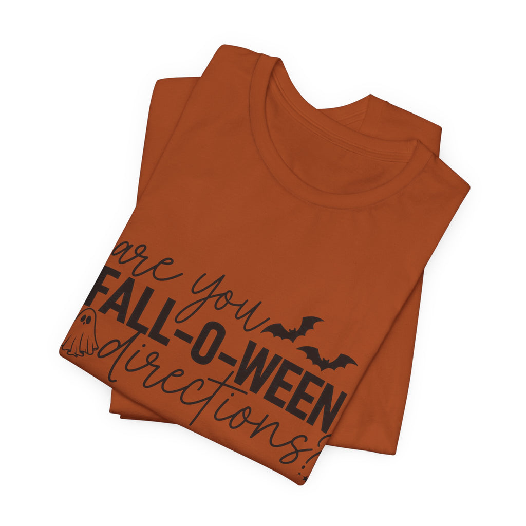 Fall-O-Ween Directions Tee