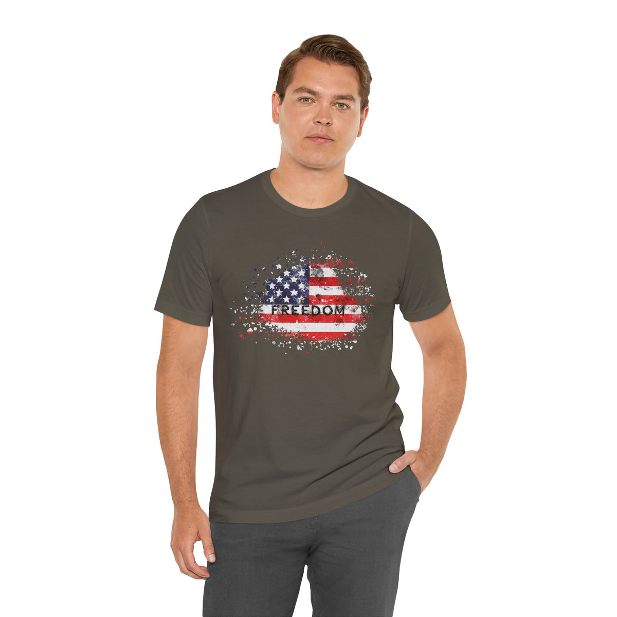 Freedom American Flag Tee