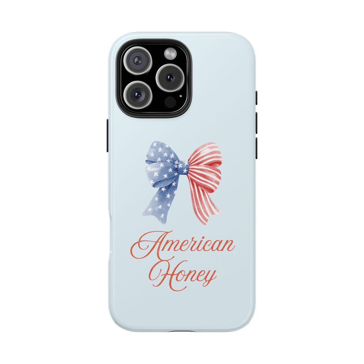 Phone Case — "American Honey" Patriotic Bow Tough Protective Case