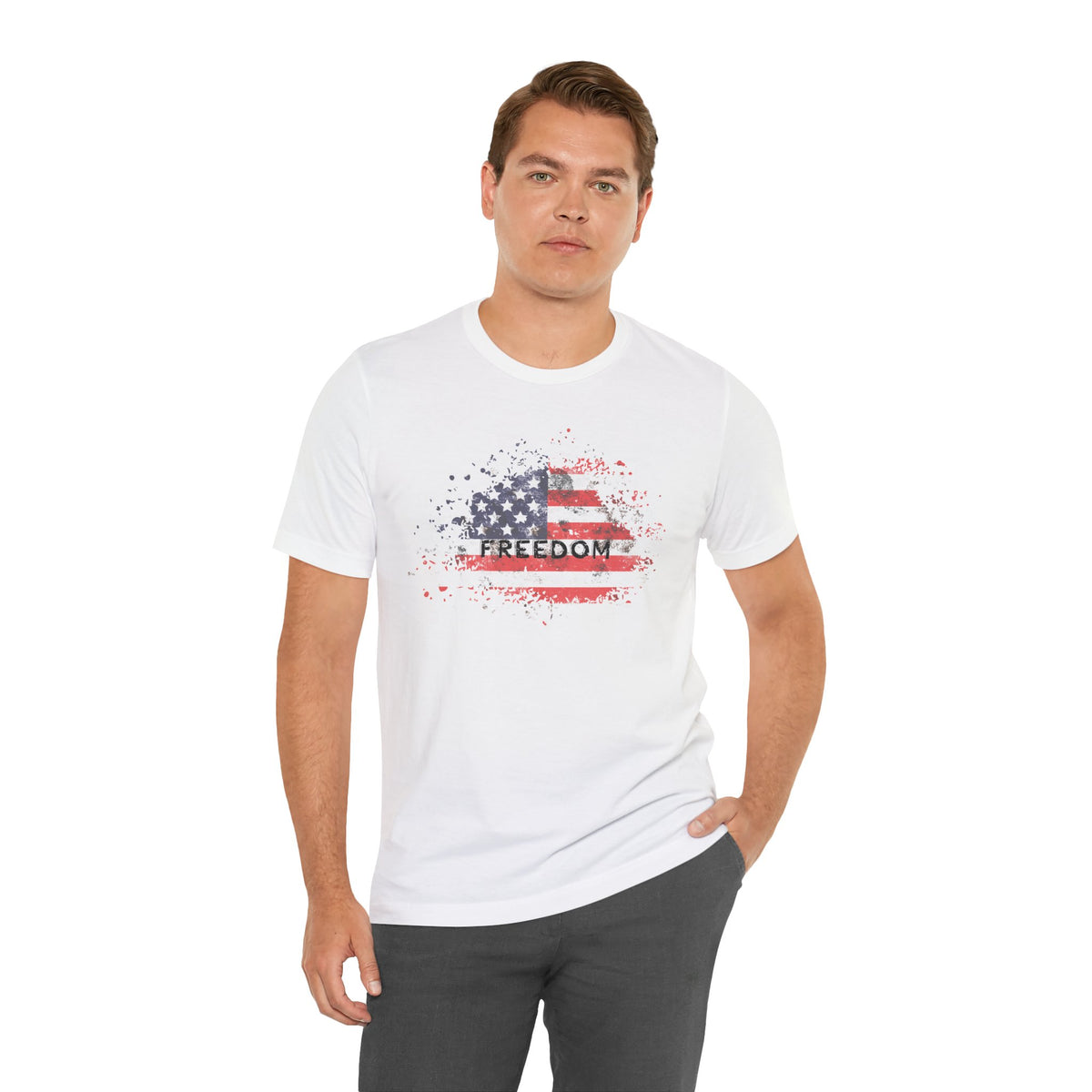 Freedom American Flag Tee